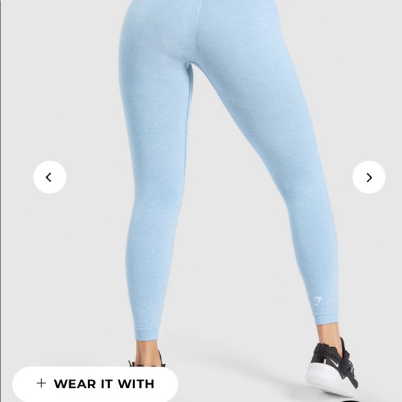 Gymshark ADAPT MARL SEAMLESS LEGGINGS - Picture 2 of 4